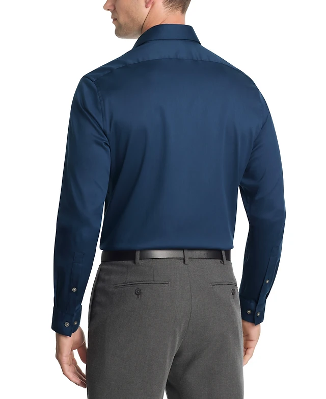Kenneth Cole Reaction Men's Techni-Cole Slim Fit Flex Stretch Dress Shirt |  Arden Fair