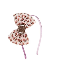 Sweet Wink Child Girl's Football Cutie Tulle Bow Headband