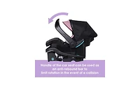 Baby Trend Ez-Lift Pro Car Seat - Dash Rose