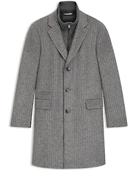 Boss by Hugo Men's Detachable Slim-Fit Coat