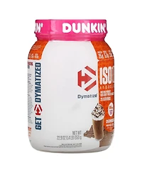 Dymatize ISO100 Hydrolyzed 100% Whey Protein Isolate Dunkin Mocha Latte