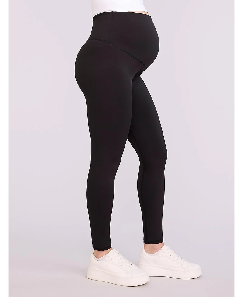 Motherhood Maternity Women's Active Over the Belly Leggings