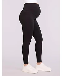 Motherhood Maternity Women's Active Over the Belly Leggings