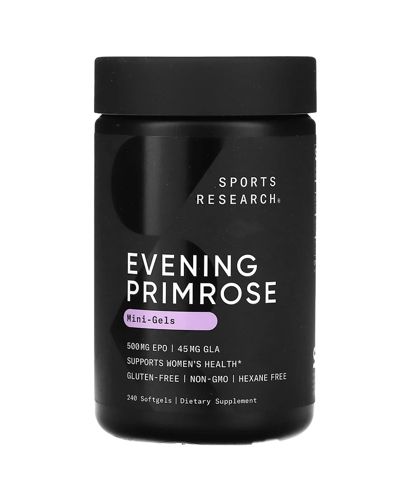 Sports Research Evening Primrose 500 mg