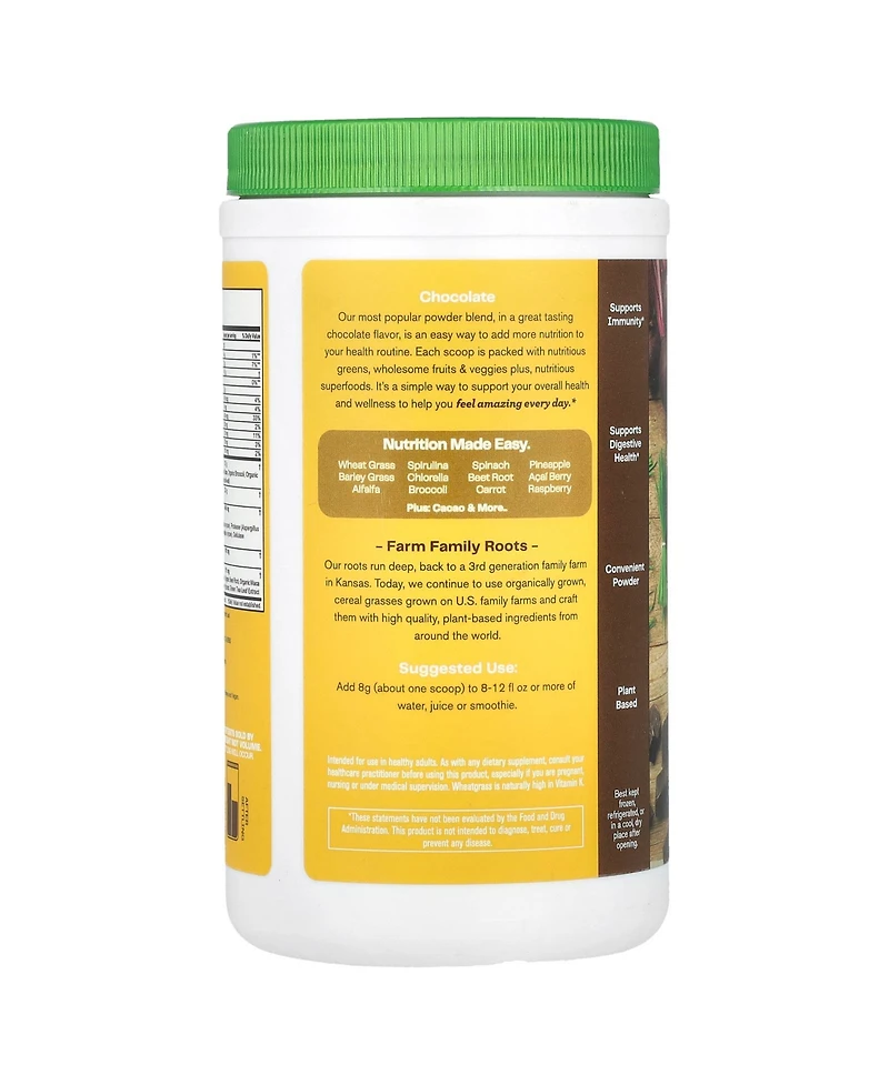 Amazing Grass Greens Blend Superfood Chocolate