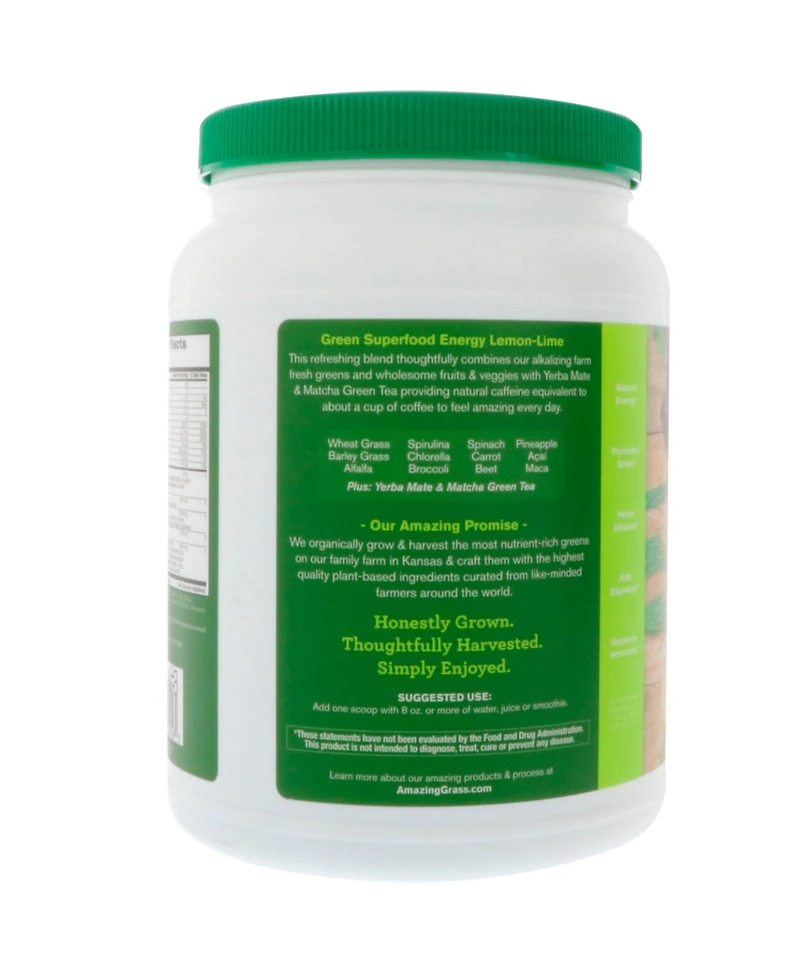 Amazing Grass Greens Blend Energy Lemon-Lime
