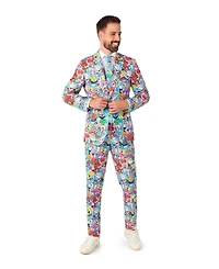 OppoSuits Men's Suit - Official SpongeBob Nickelodeon Clothing Multicolor