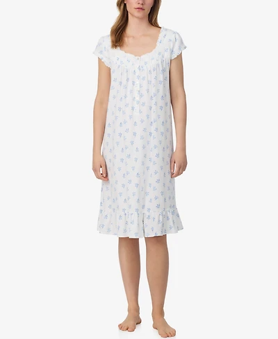 Eileen West Women's Cap Sleeve Waltz Nightgown