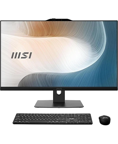 Msi Modern AM272P 1M-821US 27" Full Hd All-In-One Desktop Computer, Intel Core Ultra 5-120U 1.4GHz, 16GB Ram, 1TB Ssd, Windows 11 Pro, Black