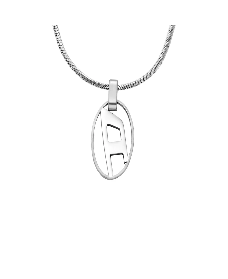 Diesel Men's Stainless Steel Pendant Necklace
