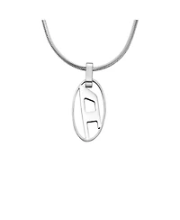 Diesel Men's Stainless Steel Pendant Necklace
