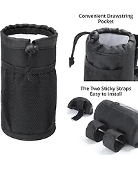 Urbanmax Cup Holder, Bike Water Bottle Holder for E-Scooters & E-Bikes, No-Screw Installation