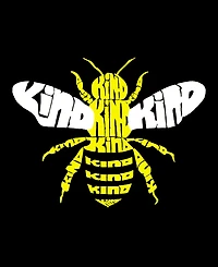 La Pop Art Plus Bee Kind Word V-Neck T-Shirt