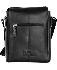Mancini Men's Everyday Leather Crossbody Bag
