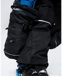 Deux par Kids Unisex Winter Mittens Teknik Black