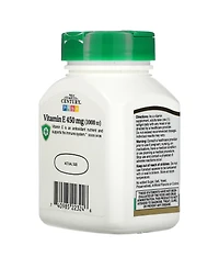 21st Century Vitamin E 450 mg (1 000 Iu)