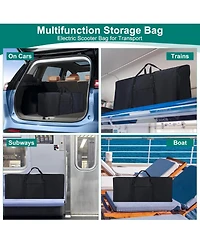 Urbanmax Electric Scooter Bag, Heavy Duty 840D with Waterproof Zipper, Universal for M365, Xiaomi