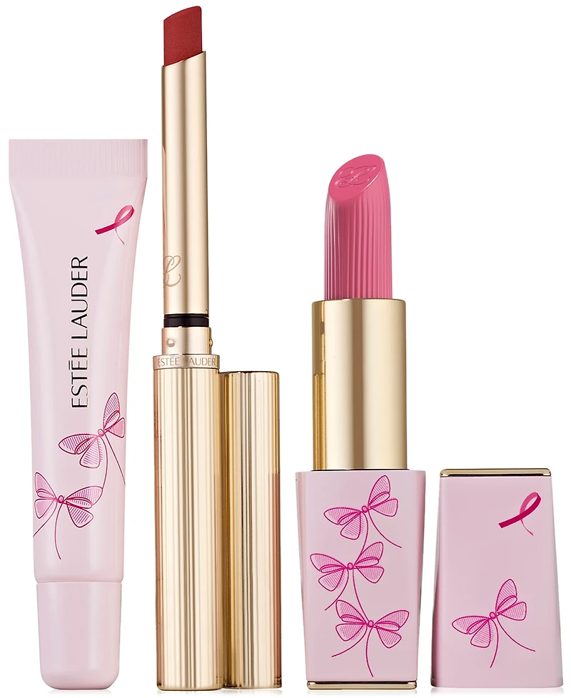 Estee Lauder 4-Pc. Bouquet Of Strength Lip Set