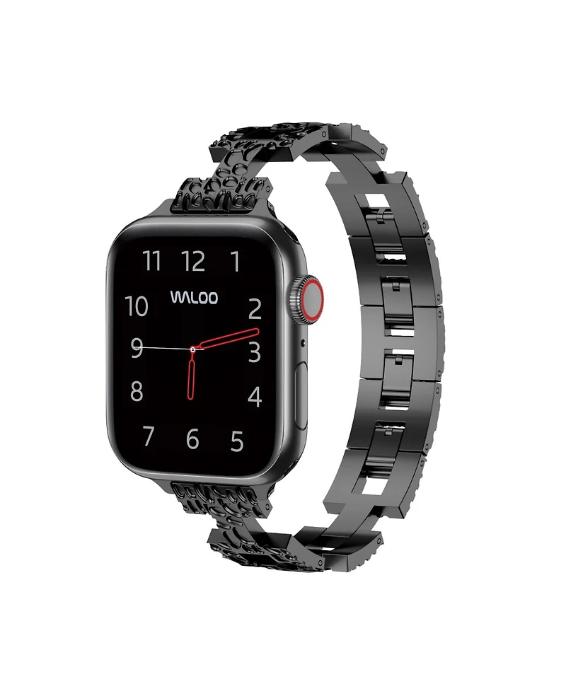 Waloo Pebble Styled Metal Replacement Band for Apple Watch