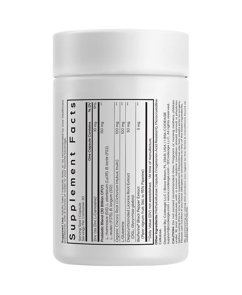 Codeage Daily Synbiotic Supplement