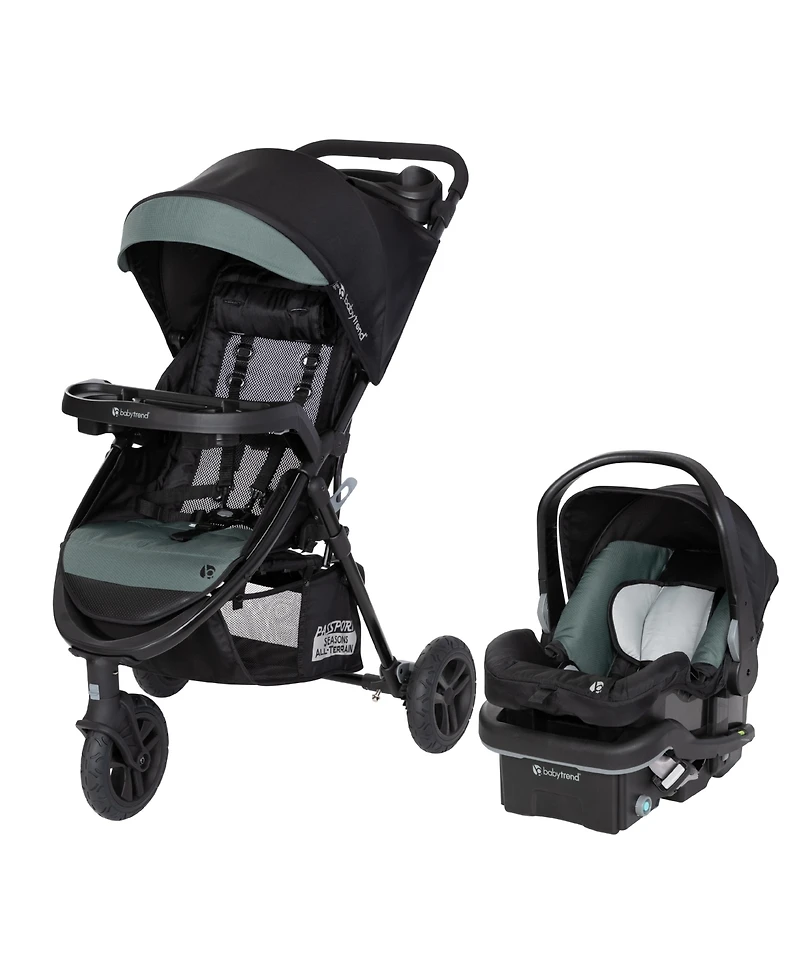 Baby Trend Baby Passport Seasons All-Terrain Travel System - Madrid Green