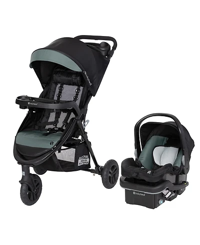 Baby Trend Baby Passport Seasons All-Terrain Travel System - Madrid Green