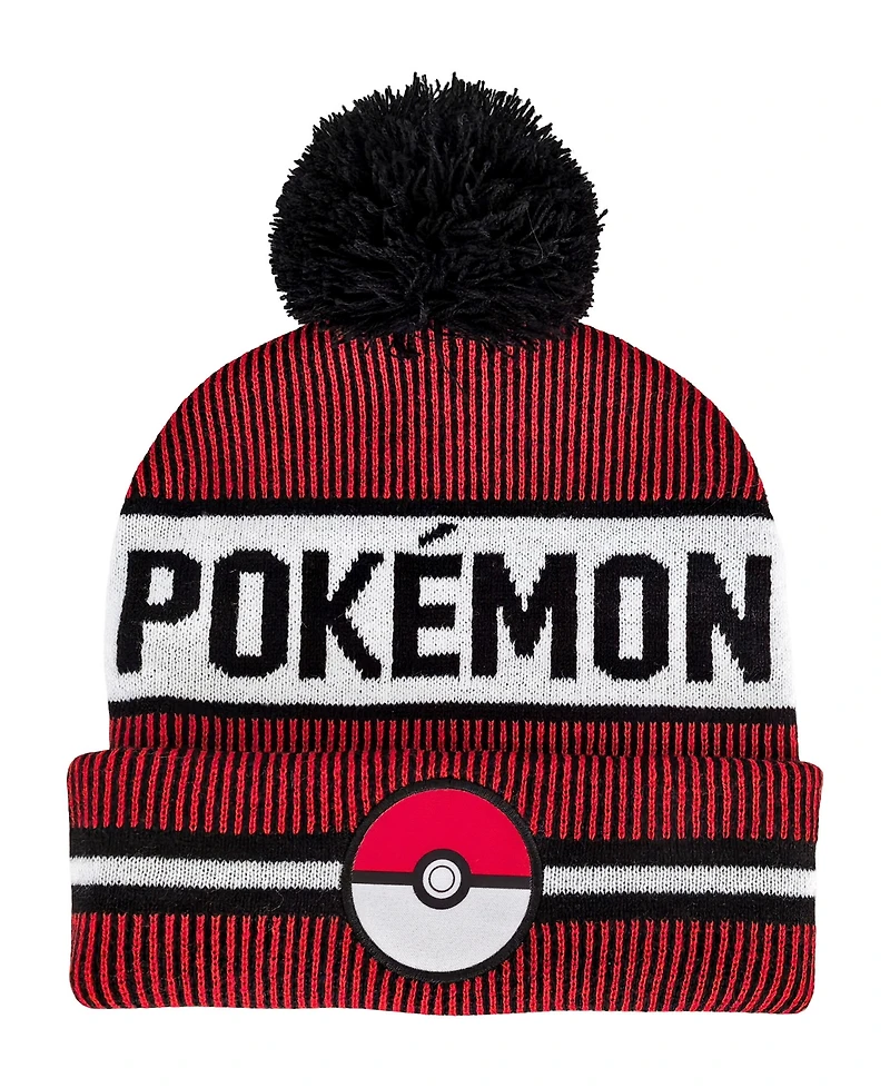 Pokemon Big Boys 2-Piece Hat and Gloves Set