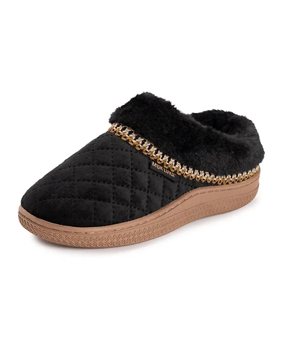 Muk Luks Women's Charlee Velvet Clog