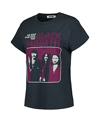 Daydreamer Women's Charcoal Black Sabbath Tour Graphic T-Shirt