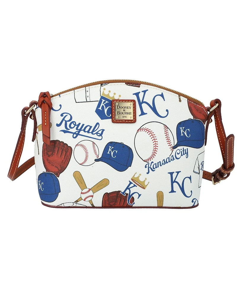 Dooney & Bourke Kansas City Royals Gameday Suki Crossbody with Medium Wristlet Handbag