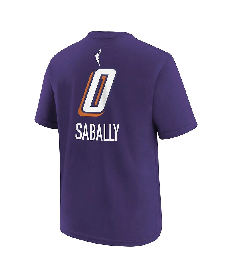 Nike Satou Sabally Purple Phoenix Mercury Explorer Edition Name Number T-Shirt