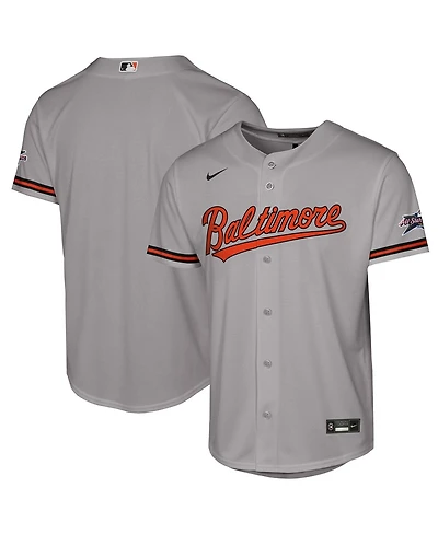 Nike Big Boys and Girls Gray Baltimore Orioles 2025 Mlb All-Star Game Road Replica Jersey