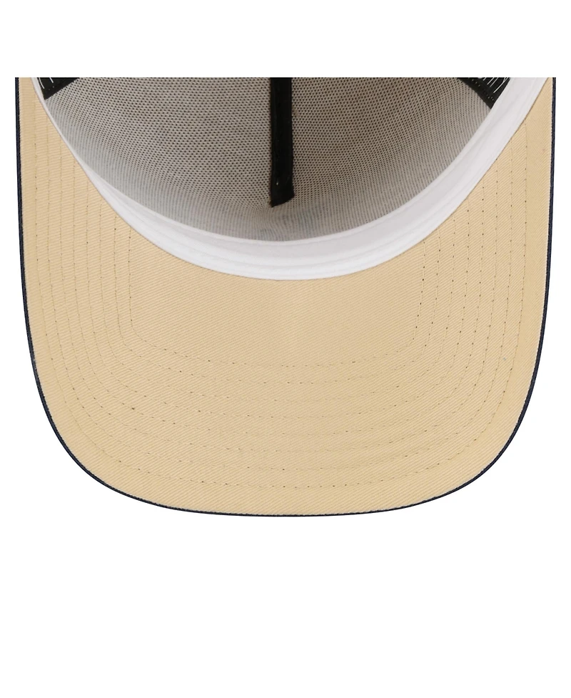 New Era Men's Gold/Navy Los Angeles Dodgers x La 84 9FORTY Adjustable Hat