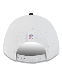 New Era Men's White/Black New Orleans Saints 2025 Nfl Training Camp A-Frame 9FORTY Adjustable Hat