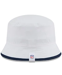 New Era Men's White Denver Broncos 2025 Nfl Training Camp Stretch Bucket Hat