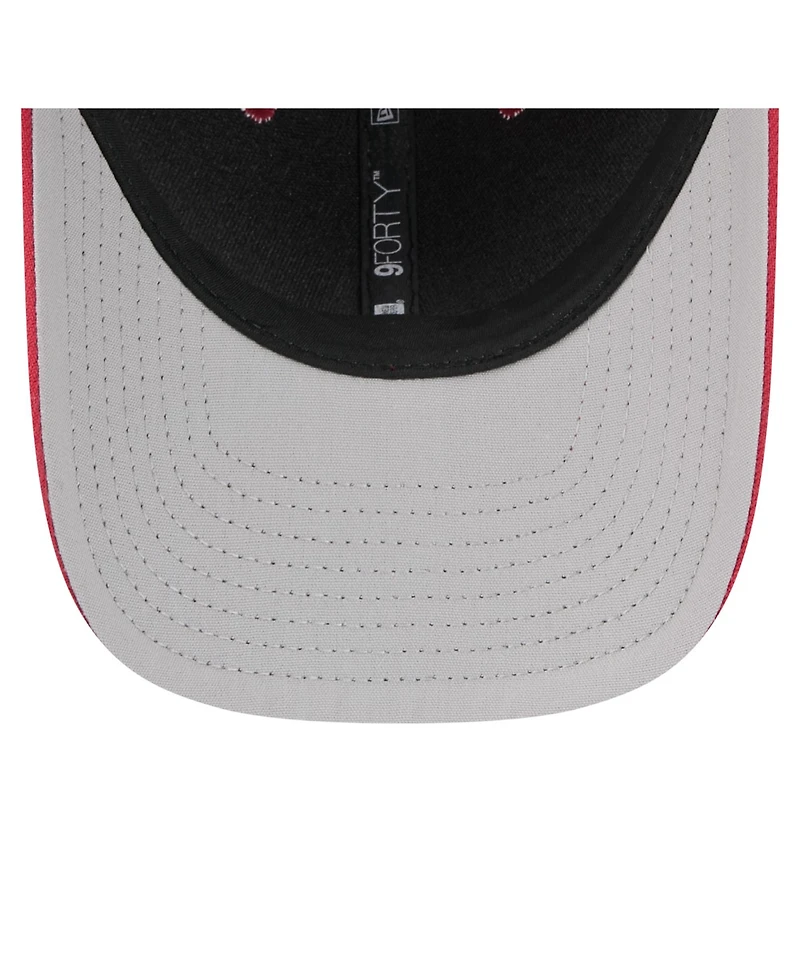 New Era Men's Crimson Indiana Hoosiers Team Collective 9FORTY M-Crown Adjustable Hat