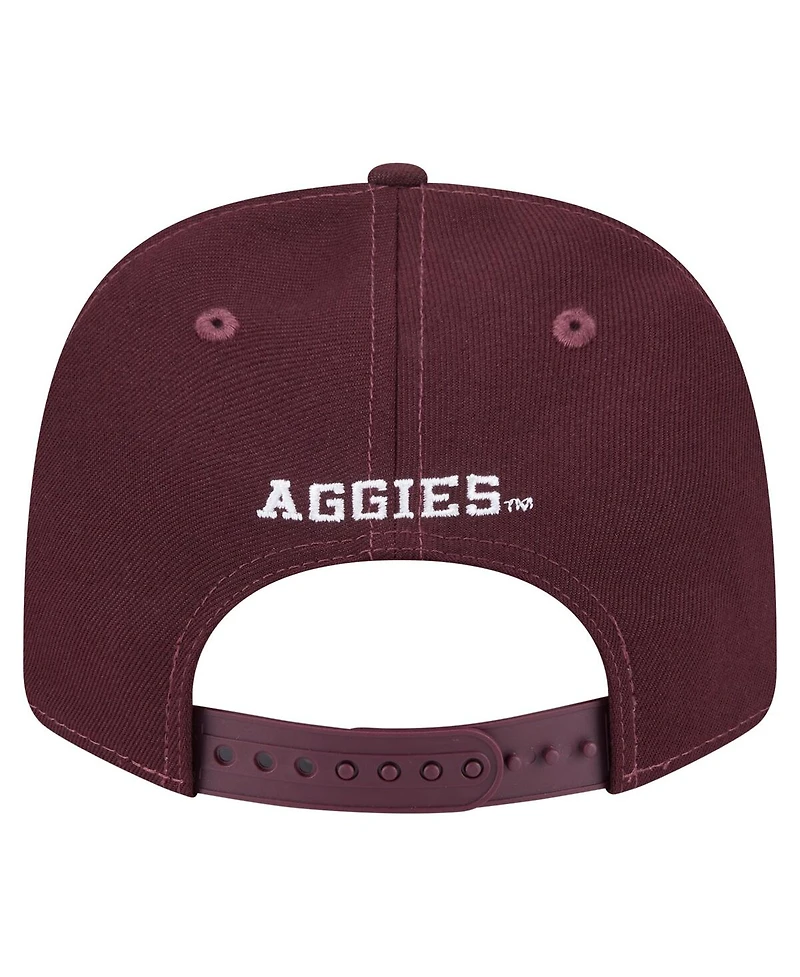 New Era Men's Maroon Texas A M Aggies Team Collective 9SEVENTY Stretch snap Adjustable Hat