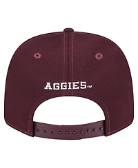New Era Men's Maroon Texas A M Aggies Team Collective 9SEVENTY Stretch snap Adjustable Hat