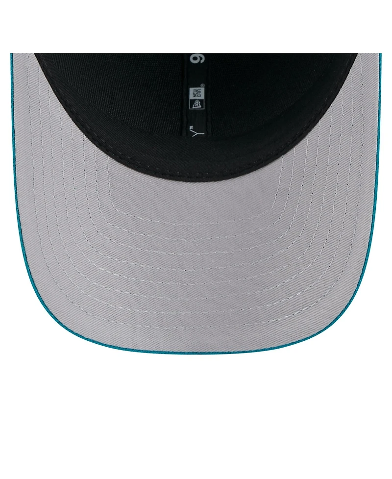 New Era Men's Teal Jacksonville Jaguars Team Collection 9FORTY M-Crown Adjustable Hat