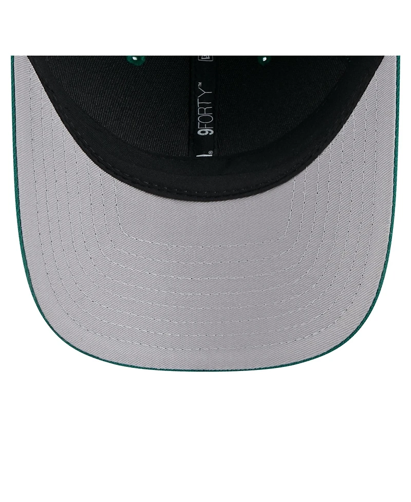 New Era Men's Green New York Jets Team Collection 9FORTY M-Crown Adjustable Hat