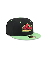 New Era Men's Black Nashville Sounds Theme Nights 59FIFTY Fitted Hat