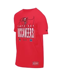New Era Men's Red Tampa Bay Buccaneers 2025 Nfl Training Camp T-Shirt