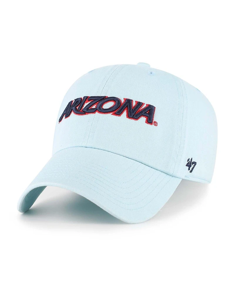 '47 Brand Men's Powder Blue Arizona Wildcats Clean Up Adjustable Hat