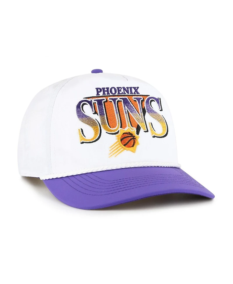 '47 Brand Men's White/Purple Phoenix Suns Tribute Two-Tone Hitch Adjustable Hat