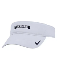 Nike Men's White UConn Huskies 2025 On-Field Ace Performance Adjustable Visor