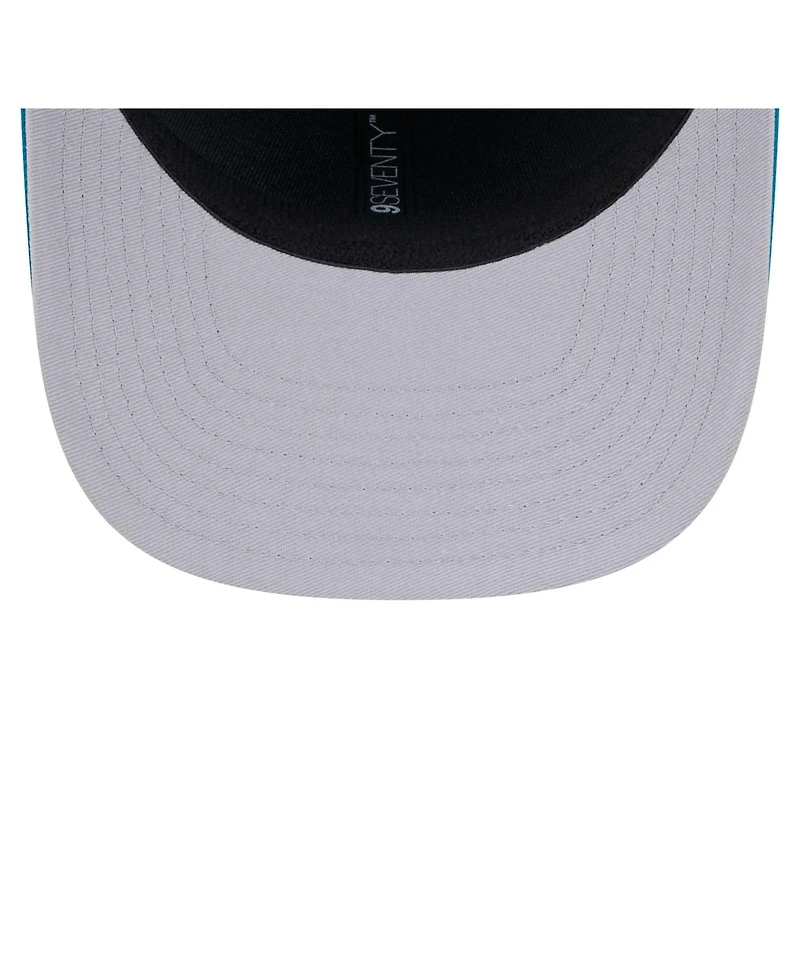 New Era Men's Teal Jacksonville Jaguars 9SEVENTY Stretch snap Hat