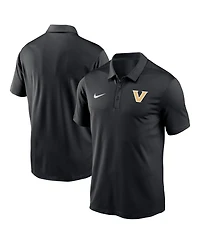 Nike Men's Black Vanderbilt Commodores Victory Solid Performance Polo Shirt