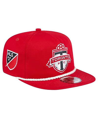 New Era Men's Red Toronto Fc The Golfer Kickoff Collection Adjustable Hat