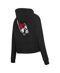 Pro Standard Women's Black Arizona Cardinals Split Logo Full-Zip Hoodie