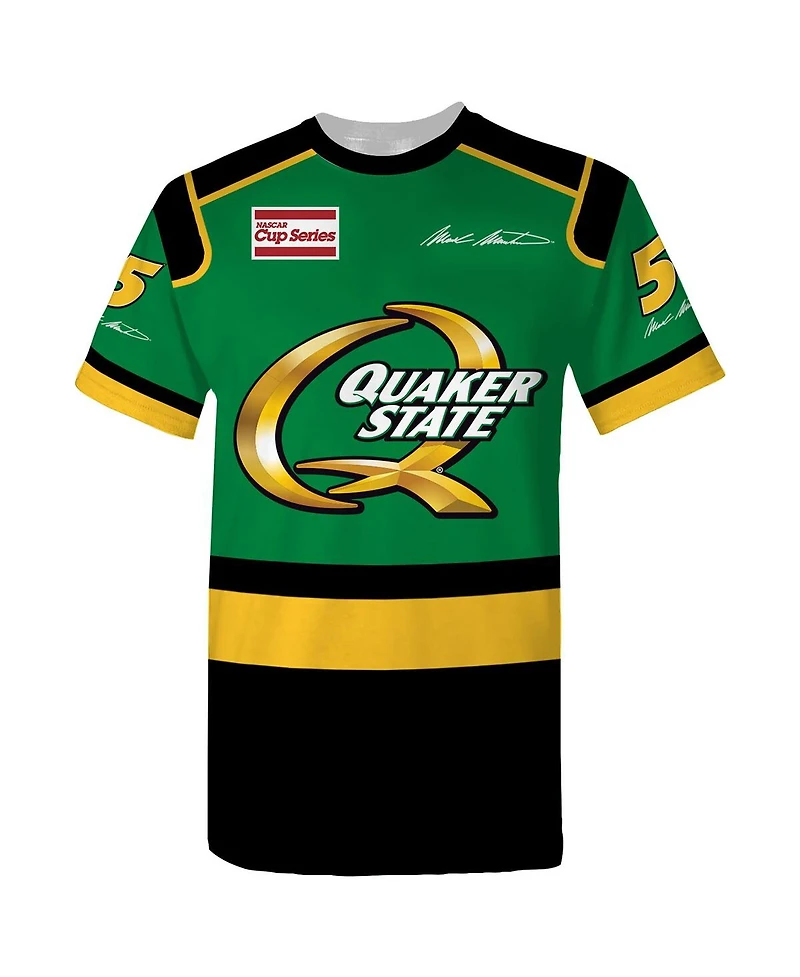Hendrick Motorsports Team Collection Men's Green Mark Martin Quaker State Legend Uniform T-Shirt
